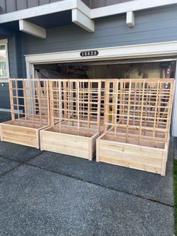 Cedar Planter Box.