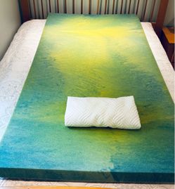 Twin Xl 3- inch gel memory foam mattress topper