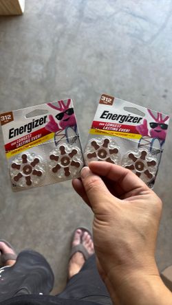 312 Hearing Aid Batteries Energizer