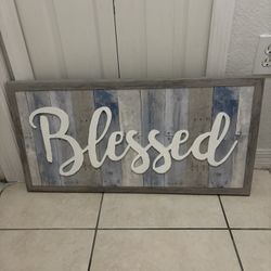 Picture Frame Blessed