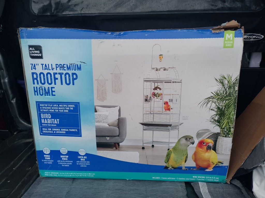 74" All Living Things Rooftop Home