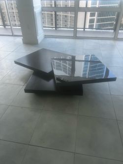 Wooden living room table