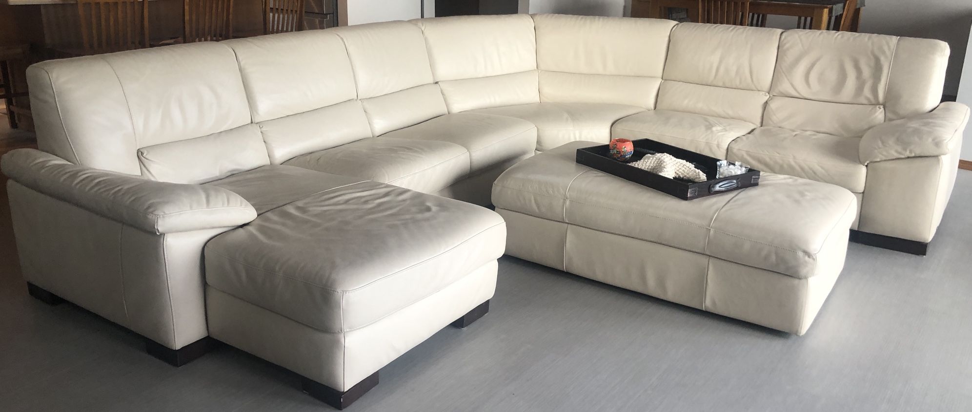 Italsofa Leather Sectional
