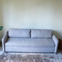 Feather Grey Performance canvas Sofa