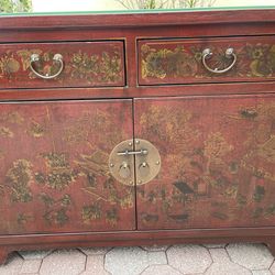 Asian cabinet and chest