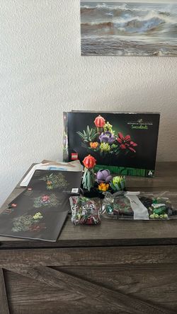Botanical collection succulents Legos