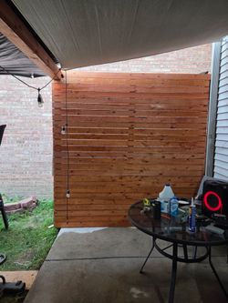 Privacy wall