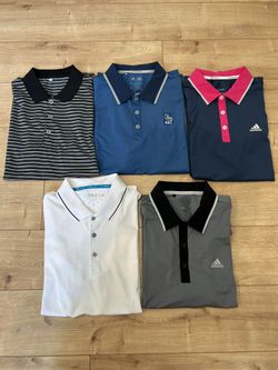 Adidas Golf Polos Size Small