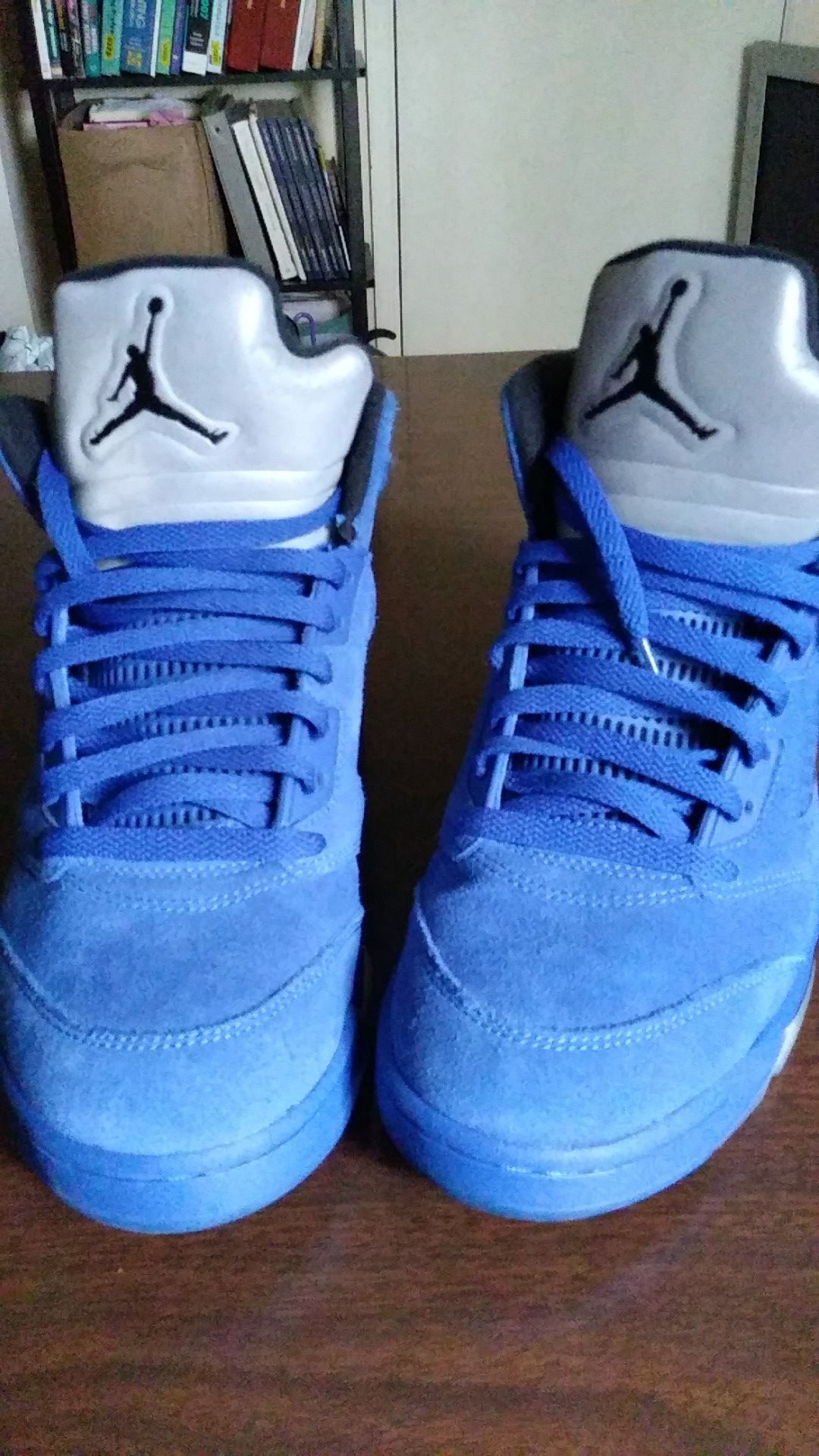 Air Jordan 5 Retro "Blue Suede" Size 9 Men