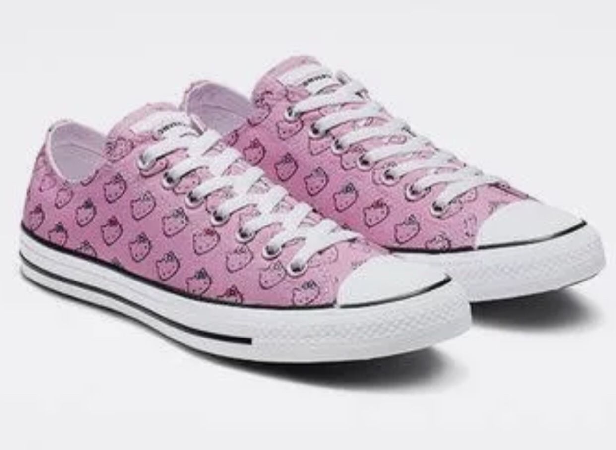 Converse Chuck Taylor All-Star Ox Hello Kitty Pink Size Men 3 and Women 5 $75each