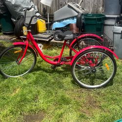 Three Wheeler Bike Three Wheel 
