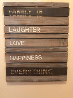 Wall sign