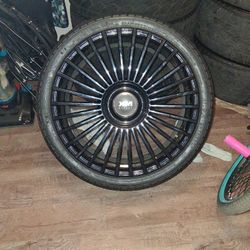 22 Inch Rims- Floating Caps