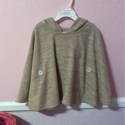 Girl Sweater Poncho