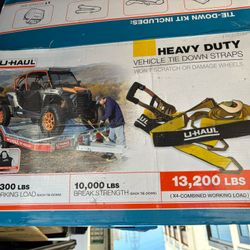 Heavy Duty Vehicle Tie Down Straps