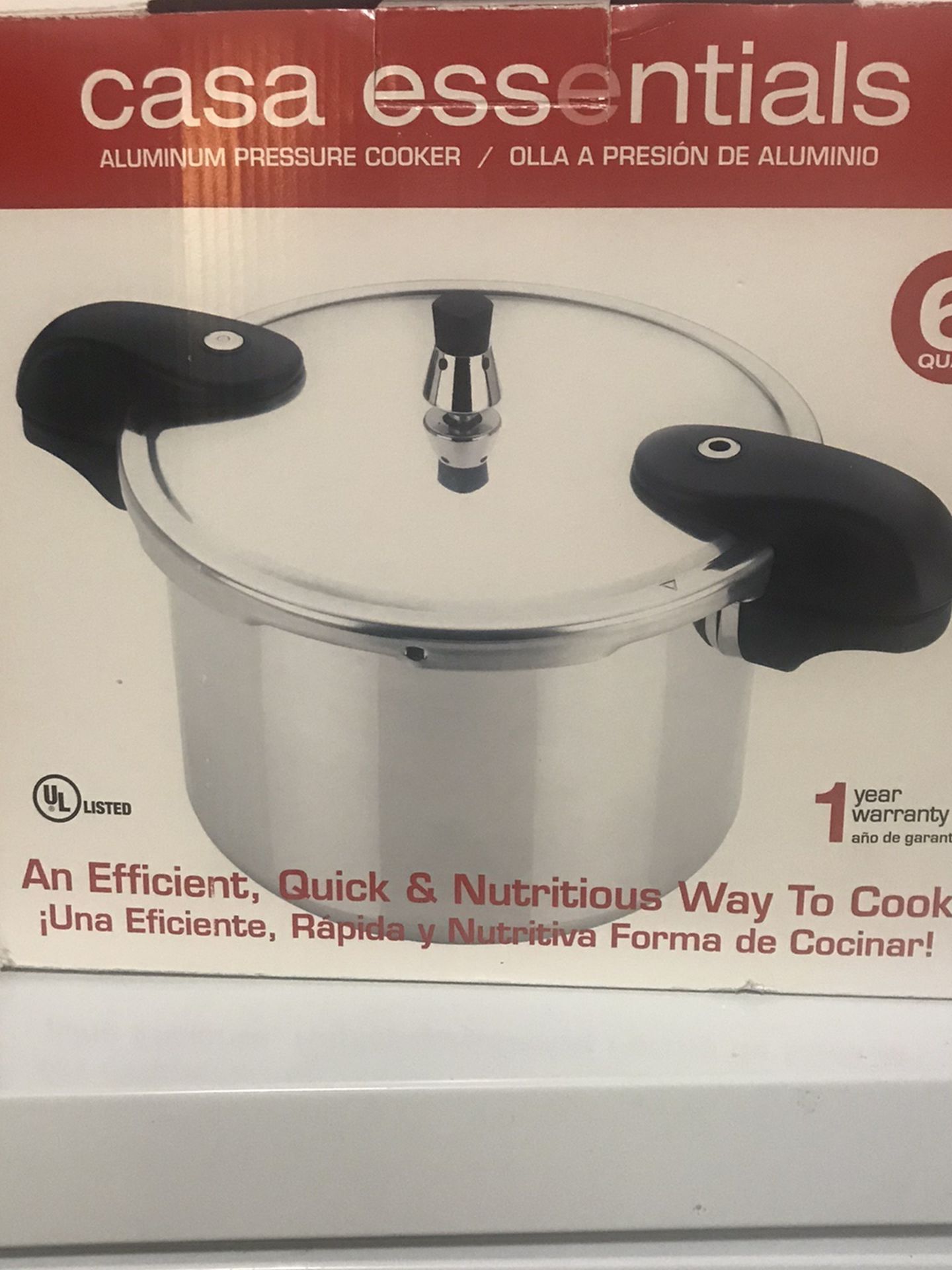 PRESSURE Cooker 6Q New in Box