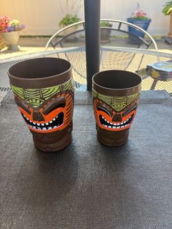 2 Bob Chinn’s World Famous Mai Tai Tiki Plastic Cups
