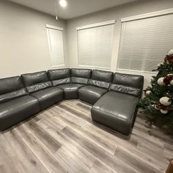 Leather Sectional  Sofa