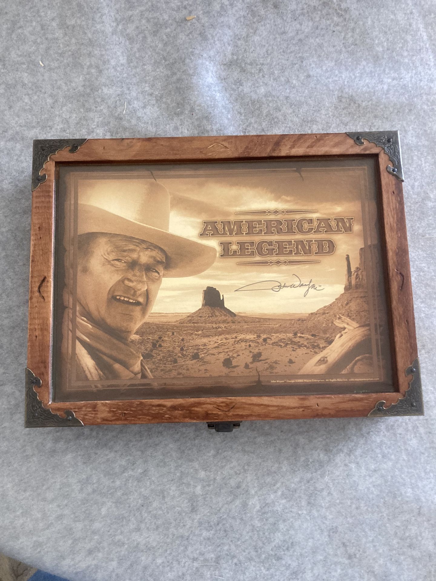 John Wayne Poker Set