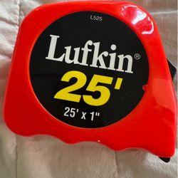 Lufkin 25-foot tape measure