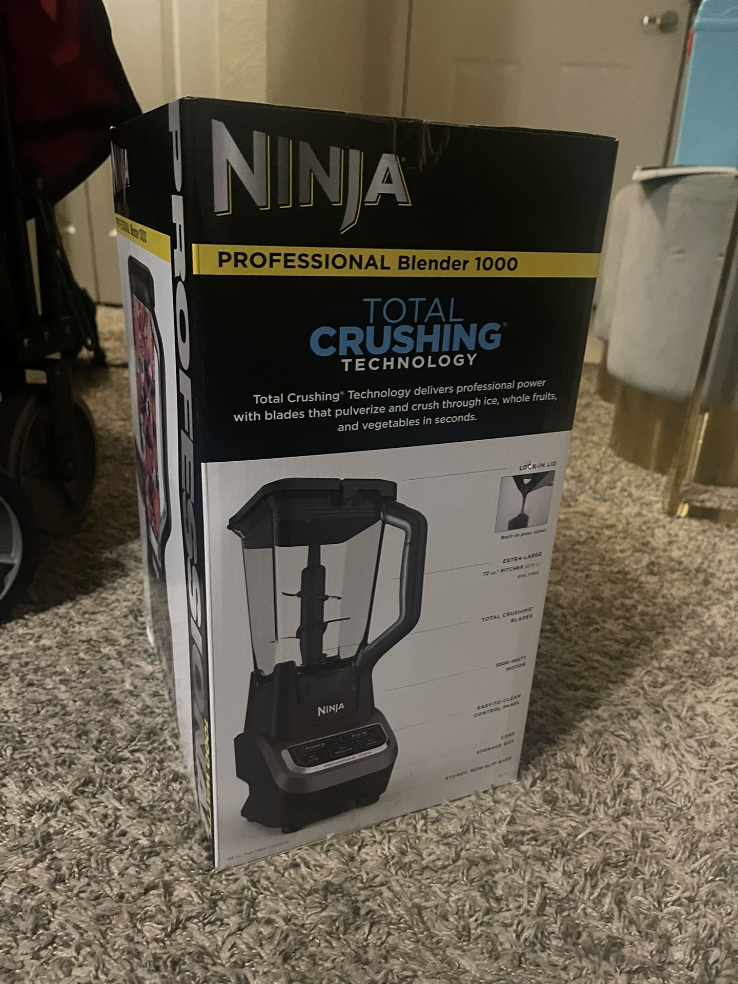 Ninja professional 72 oz Blender- black/silver (electrical cord has been  cut) for Sale in Riverside, CA - OfferUp
