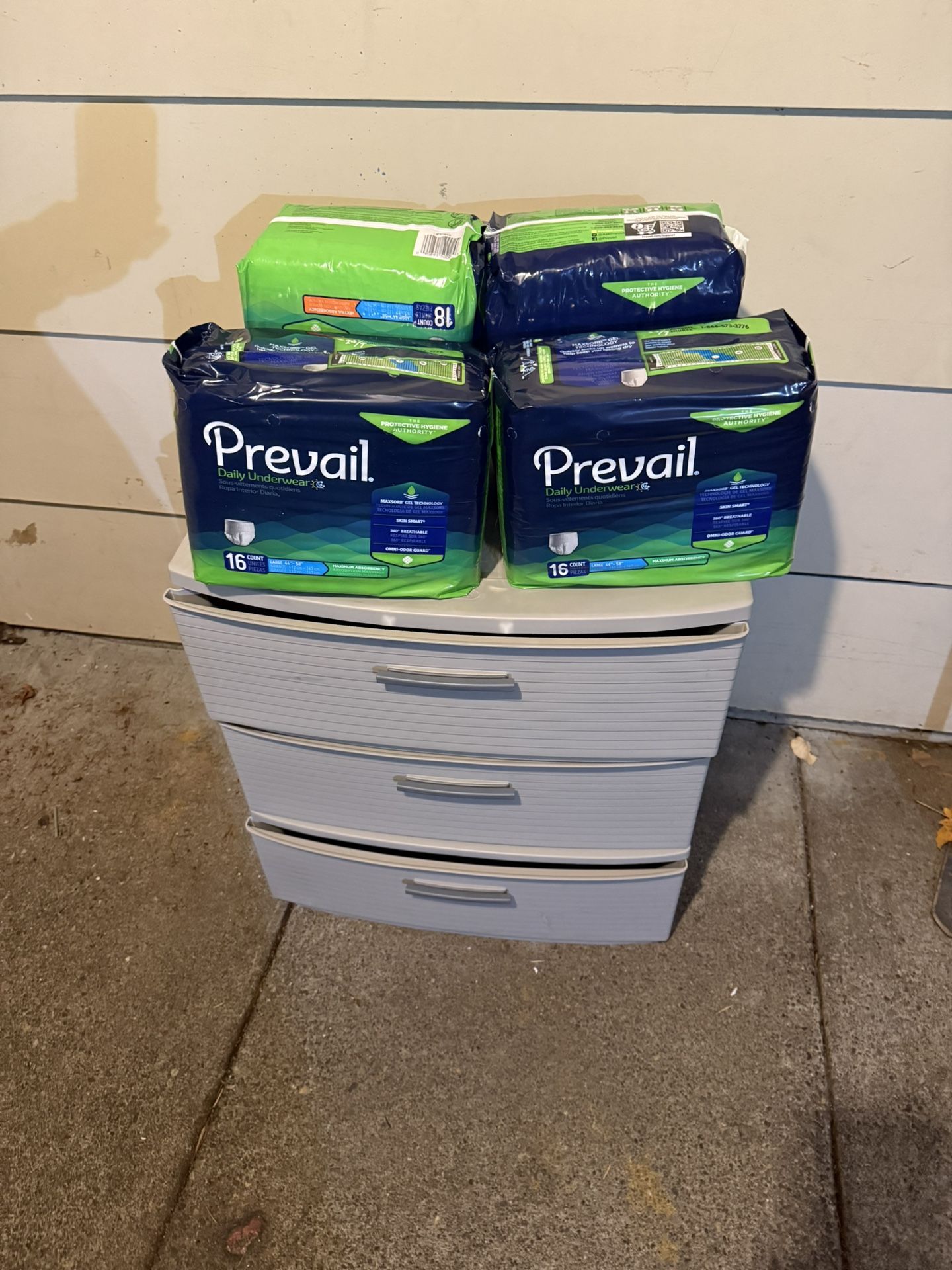 Underwear 4 Bags 18 Large