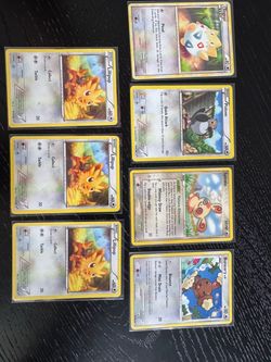 Pokémon TCG Common Cards Lot of 7