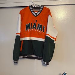 Miami Hurricanes Jacket Size XL 40$ Never Worn 