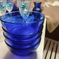 Cobalt Blue And Crystal Wear