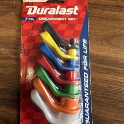 Duralast Fuel Line Disconnect Tool Set – 7 Piece (New)