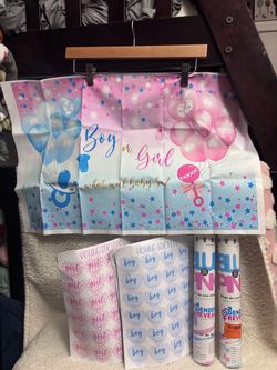 Gender Reveal Party Decoration Bundle