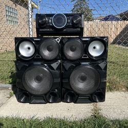 Samsung 2200W Stereo System - Black