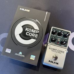 NUX Komp Core Deluxe MK II Compression Effect Pedal NEW!