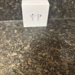 Apple AirPods 4 Wireless Earbuds, Bluetooth Headphones, Personalized Spatial Audio, Sweat and Water Resistant, USB-C Charging Case, H2 Chip, Up to 30
