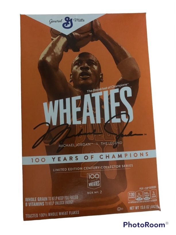Michael Jordan Wheaties Collector cereal Box