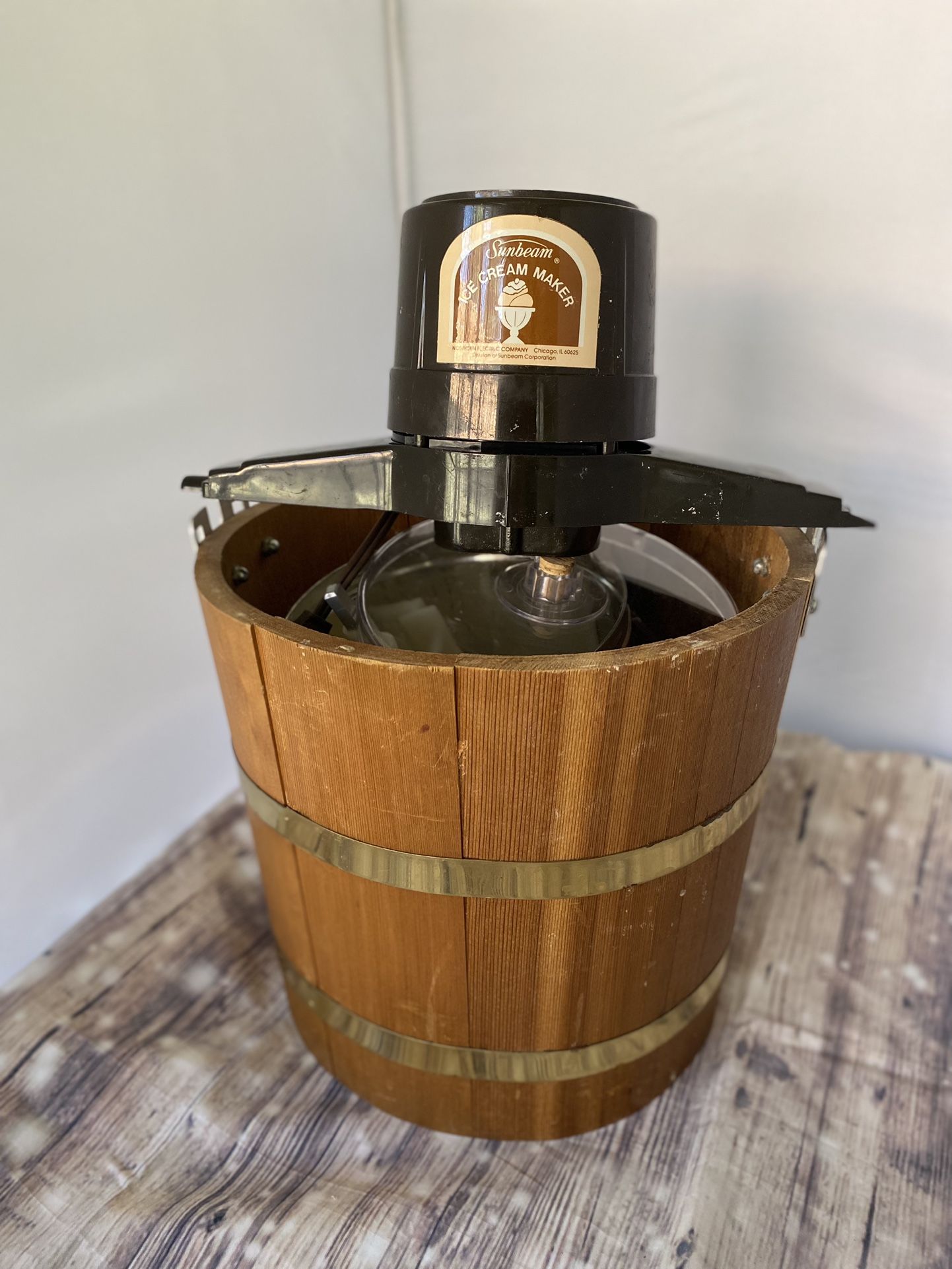 Sunbeam Ice Cream Maker Old Fashion Ice Cream