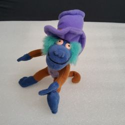 Mattel Rugrats Monkey Express Plush 6" Stuffed 1998 Circus Green 