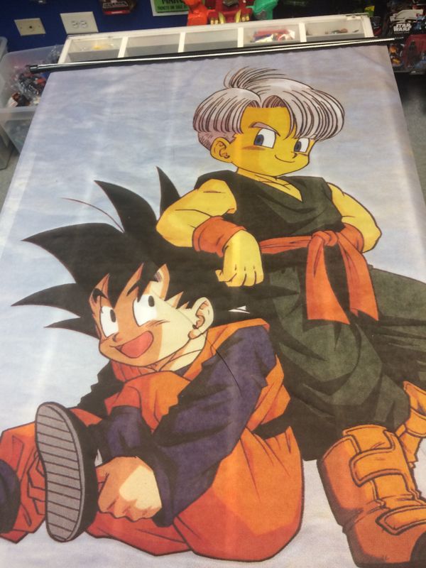 Large Dragonball Z Cloth Banner Goku 15 For Sale In Bloomingdale