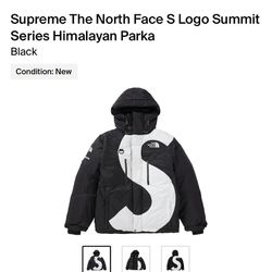 Supreme X Northface S Logo Snowboarding Jacket 