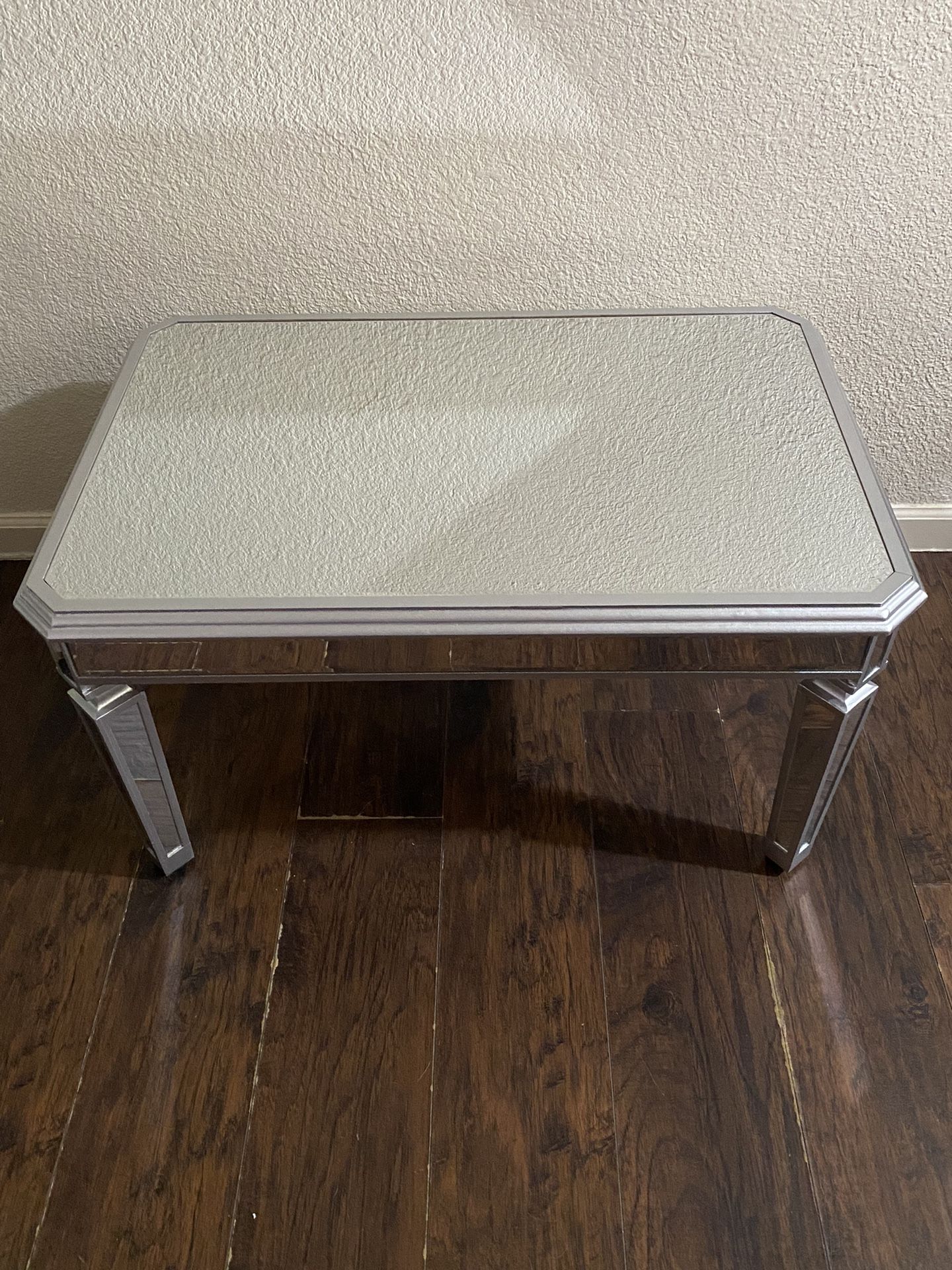 Mirrored living room table, or center table