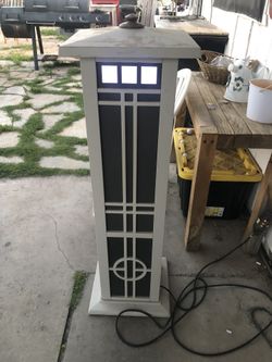 Lasko Outdoor/Indoor Oscillating Tower Fan with Light WORKS NO REMOTE for  Sale in Peoria, AZ - OfferUp