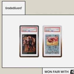 GradedGuard PSA Graded Card Case Guard Protector Cafe Bundle Nitro & Cola