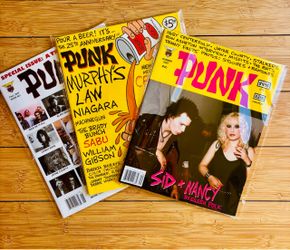 PUNK Magazine — Blondie, Ramones, Cramps, and more! (Three Issues)