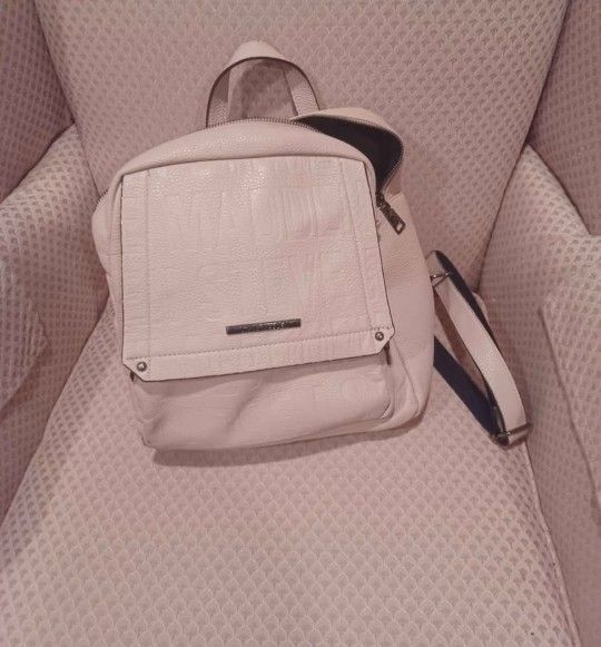 Pink Backpack Purse