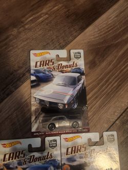 Hotwheels Cars And Donuts Full Set