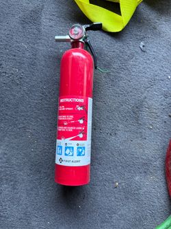 First Alert Fire Extinguisher