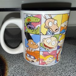 Vintage 90’s Nickelodeon cartoon character mug