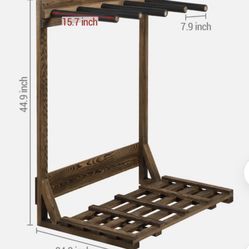 Wooden Surfboard Rack 