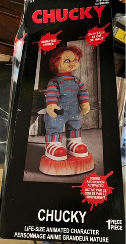 Chucky 24-Inch Animated Life-Size Figure