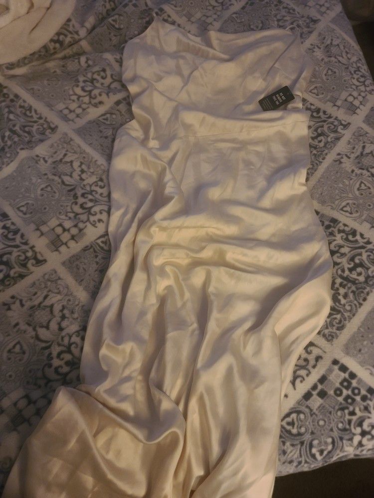 EXPRESS Satin Wedding Dress New/Tags